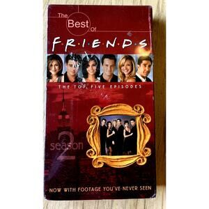 The Best of Friends: Season 2 - The Top 5 Episodes (VHS, 2003) BRAND NEW SEALED